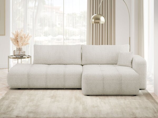 Mirjan24 Rohová rozkladacia sedačka Larow O Boucle, Dostupné poťahy: Coral 65, Strana: Pravá 5903211451850