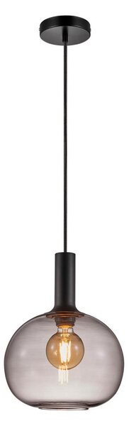 Nordlux - Luster na lanku ALTON 1xE27/60W/230V čierna
