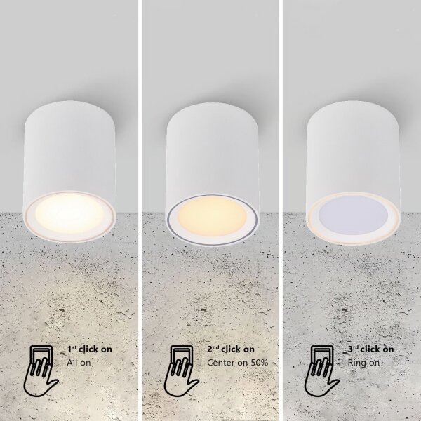 Nordlux - LED bodové svietidlo FALLON LONG LED/5,5W/230V biela