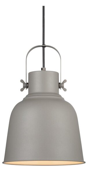 Nordlux - Luster na lanku ADRIAN 1xE27/25W/230V pr. 25 cm šedá