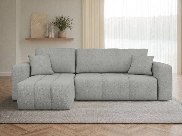 Mirjan24 Rohová rozkladacia sedačka Larow Boucle, Dostupné poťahy: Coral 65 5903211452062