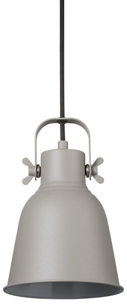 Nordlux - Luster na lanku ADRIAN 1xE27/25W/230V pr. 16 cm šedá