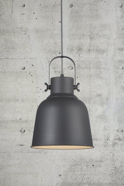 Nordlux - Luster na lanku ADRIAN 1xE27/40W/230V pr. 25 cm antracit