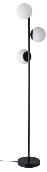 Nordlux - Stojacia lampa LILLY 3xE14/25W/230V čierna