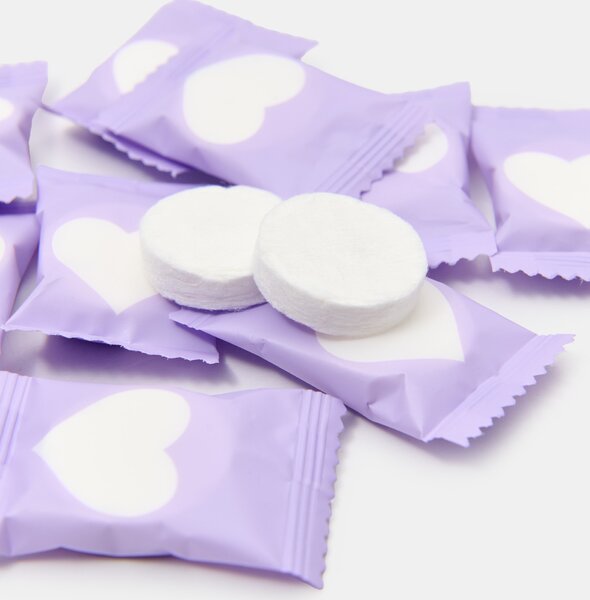 Sinsay - Skomprimované uteráky v tabletách 20 pack - levanduľová