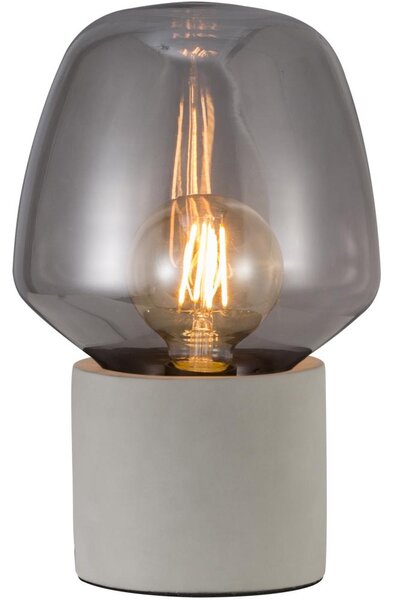 Nordlux - Stolná lampa CHRISTINA 1xE27/25W/230V betón/čierna