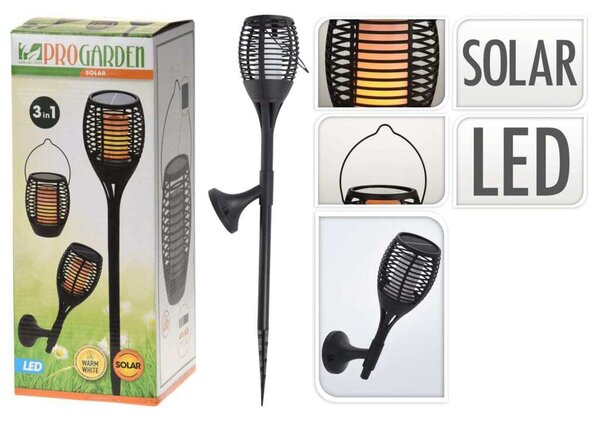 PROGARDEN Lampa solárna záhradná PROGARDEN 3v1 78 cm KO-DX9500610