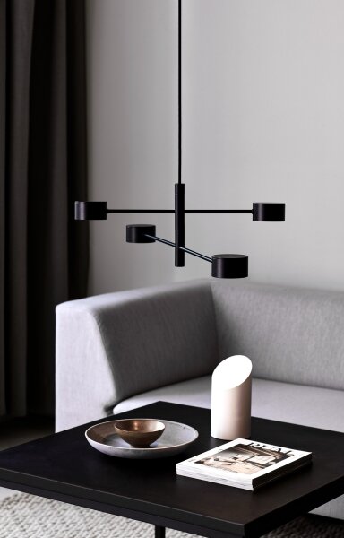 Nordlux - LED Stmievateľný luster na lanku CLYDE 4xLED/4W/230V