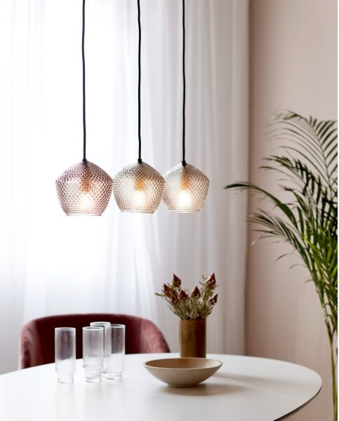 Nordlux - Luster na lanku ORBIFORM 3xE14/25W/230V