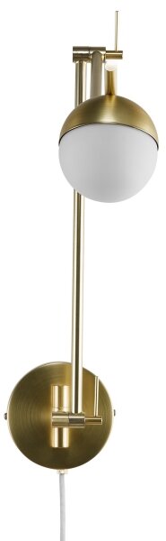 Nordlux - Nástenná lampa CONTINA 1xG9/5W/230V mosadz