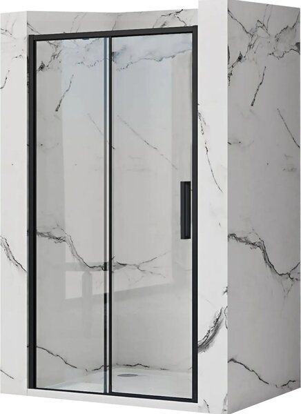 Posuvné sprchové dvere Rea RAPID SLIDE 140 Black