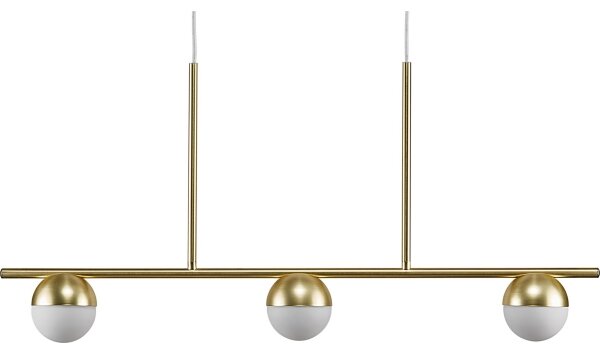 Nordlux - Luster na lanku CONTINA 3xG9/5W/230V mosadz