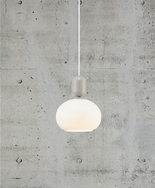 Nordlux - Luster na lanku NOTTI 1xE27/40W/230V šedá