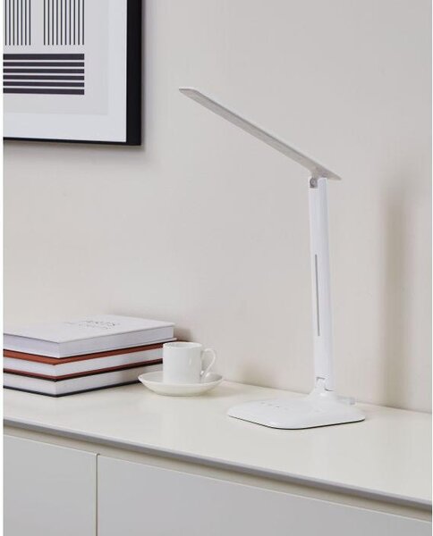 STOLNÁ LED LAMPA, dotykový stmievač, 26/15/32 cm Eglo - Online Only bytové doplnky, Online Only