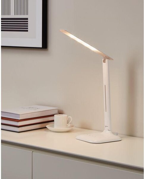 STOLNÁ LED LAMPA, dotykový stmievač, 26/15/32 cm Eglo - Online Only bytové doplnky, Online Only