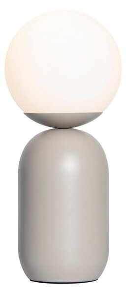 Nordlux - Stolná lampa NOTTI 1xE14/25W/230V šedá