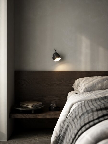 DFTP by Nordlux - Nástenné bodové svietidlo ANGLE 1xGU10/25W/230V čierna