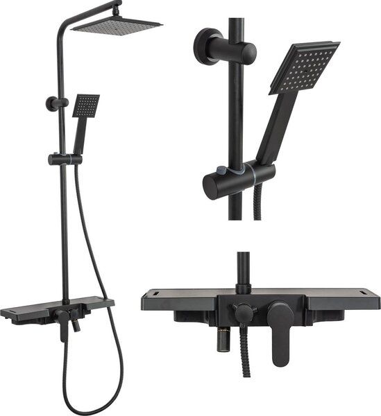 Sprchový set Rea BRAVO Black