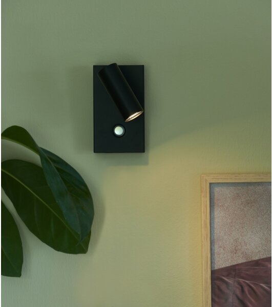 Nordlux - LED Stmievateľné nástenné bodové svietidlo OMARI LED/3,2W/230V čierna