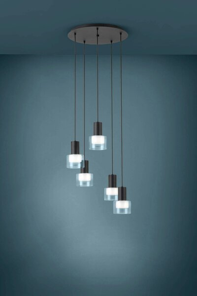 ZÁVESNÉ LED SVIETIDLO, 53/150 cm Eglo - Online Only bytové doplnky, Online Only