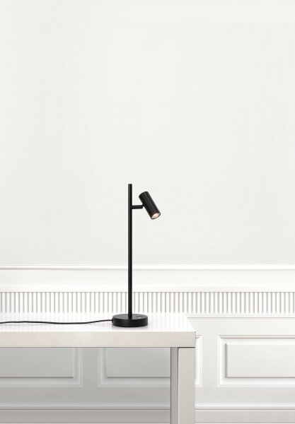 Nordlux - LED Stmievateľná stolná lampa OMARI LED/3,2W/230V čierna