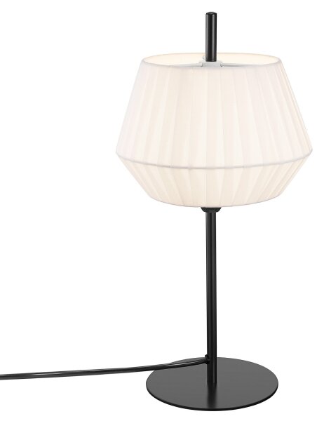 Nordlux - Stolná lampa DICTE 1xE14/40W/230V biela/čierna