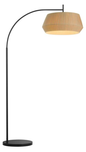 Nordlux - Stojacia lampa DICTE 1xE27/60W/230V čierna/béžová
