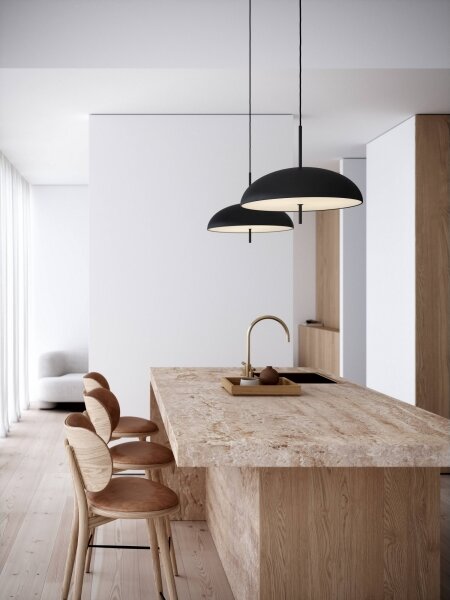 DFTP by Nordlux - Luster na lanku VERSALE 2xE27/15W/230V čierna