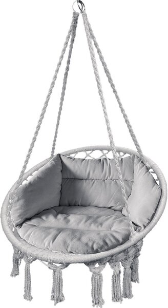 Linder Exclusiv Závesné kreslo MC4396 Sivé