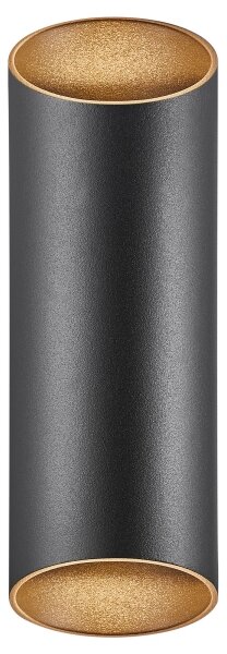 Nordlux - Vonkajšie nástenné svietidlo NICO 2xGU10/35W/230V IP54 čierna