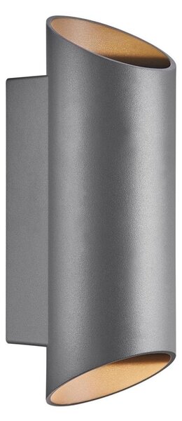 Nordlux - Vonkajšie nástenné svietidlo NICO 2xGU10/35W/230V IP54 antracit