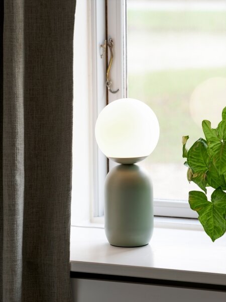 Nordlux - Stolná lampa NOTTI 1xE14/25W/230V zelená