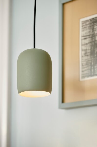 Nordlux - Luster na lanku NOTTI 1xE27/25W/230V zelená