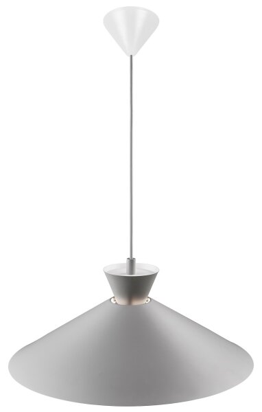 Nordlux - Luster na lanku DIAL 1xE27/40W/230V pr. 45 cm šedá