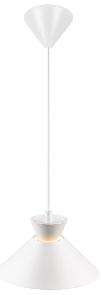 Nordlux - Luster na lanku DIAL 1xE27/40W/230V pr. 25 cm biela