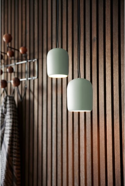 Nordlux - Luster na lanku NOTTI 1xE27/25W/230V zelená