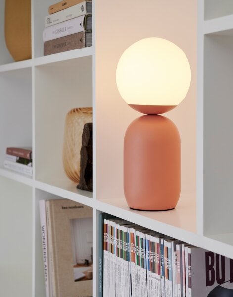 Nordlux - Stolná lampa NOTTI 1xE14/25W/230V hnedá