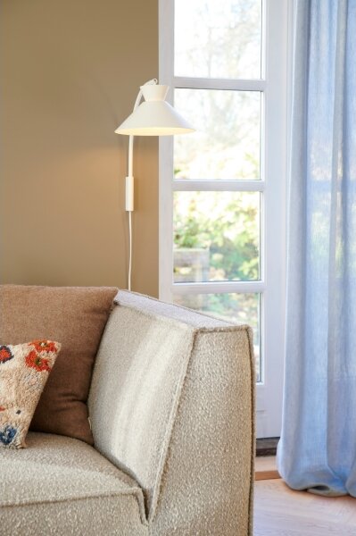 Nordlux - Nástenná lampa DIAL 1xE27/40W/230V biela