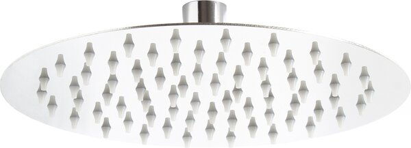 Wiltec daová sprchová hlavica okrúhla 20cm nerezová sprchová hlavica Rainshower sprchová hlavica