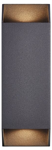 Nordlux - Vonkajšie nástenné svietidlo NICO 2xGU10/35W/230V IP54 čierna