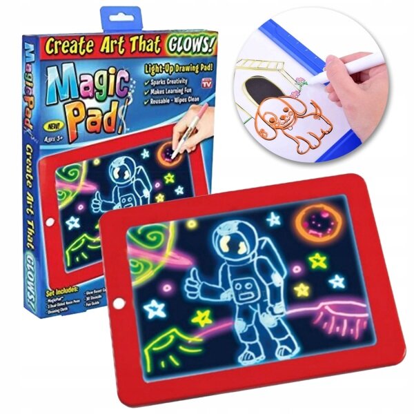 Kúzelný kresliaci tablet pre deti MAGIC PAD LED