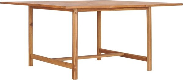 Maison Exclusive – Záhradný stôl 150 × 150 × 76 cm z masívneho teakového dreva