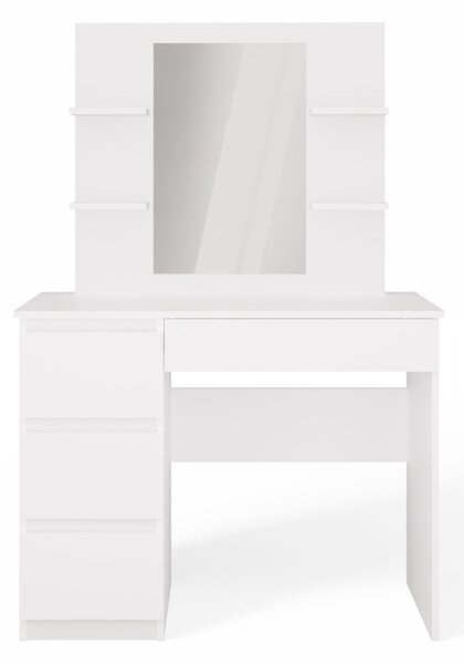 TP Living Toaletný stolík Marina Mijas 98,4 cm biely ľavý