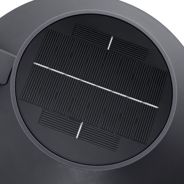 Nordlux - LED solárne nástenné svietidlo so senzorom JUSTINA LED/5W/3,7V IP44