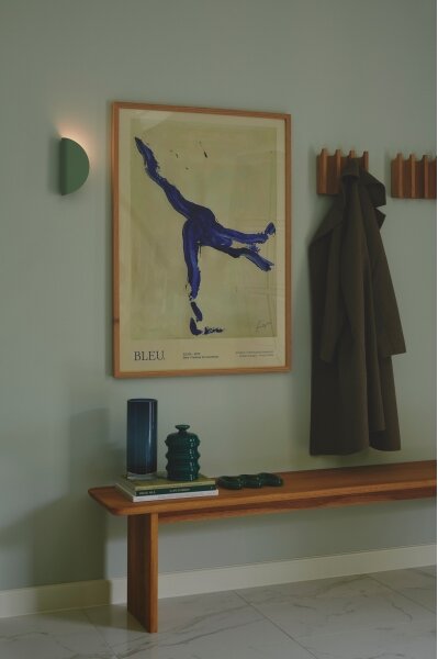 Nordlux - Nástenné svietidlo MODEL 1xE14/25W/230V zelená