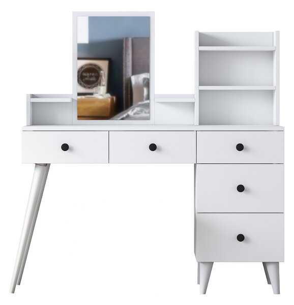 Kalune Design Toaletný stolík Margot 01 biely