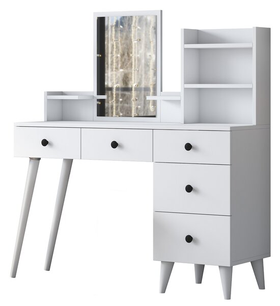 Kalune Design Toaletný stolík Margot 01 biely
