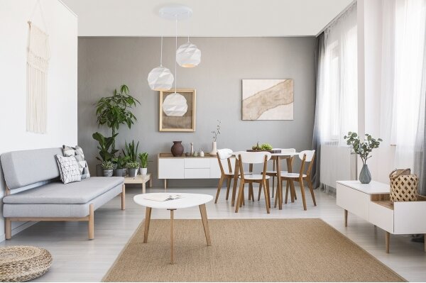 ITALUX PND-2424-3S-WH - Luster na lanku PALERMO 3xE27/40W/230V biela