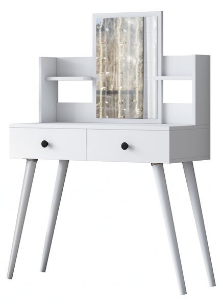 Kalune Design Toaletný stolík Margot 02 biely