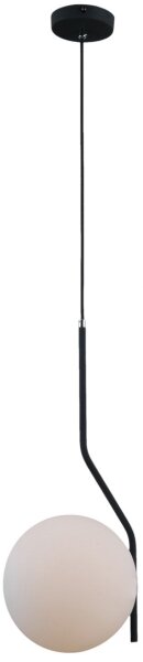 ITALUX PND-3300-1-BK - Luster na lanku CARIMI 1xE27/5W/230V čierna